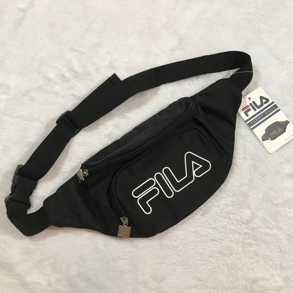 black fila fanny pack